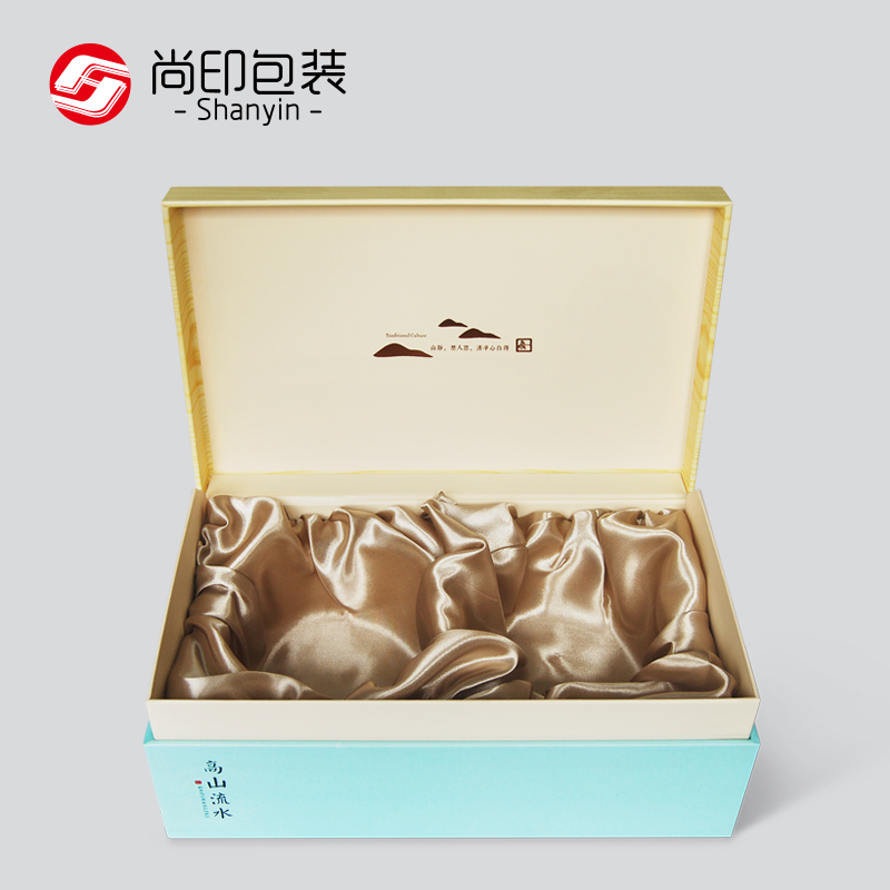 12.高山流水翻盖式茶叶包装盒